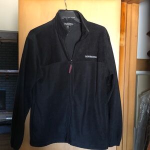 Winchester black fleece full zip jacket Men’s Small